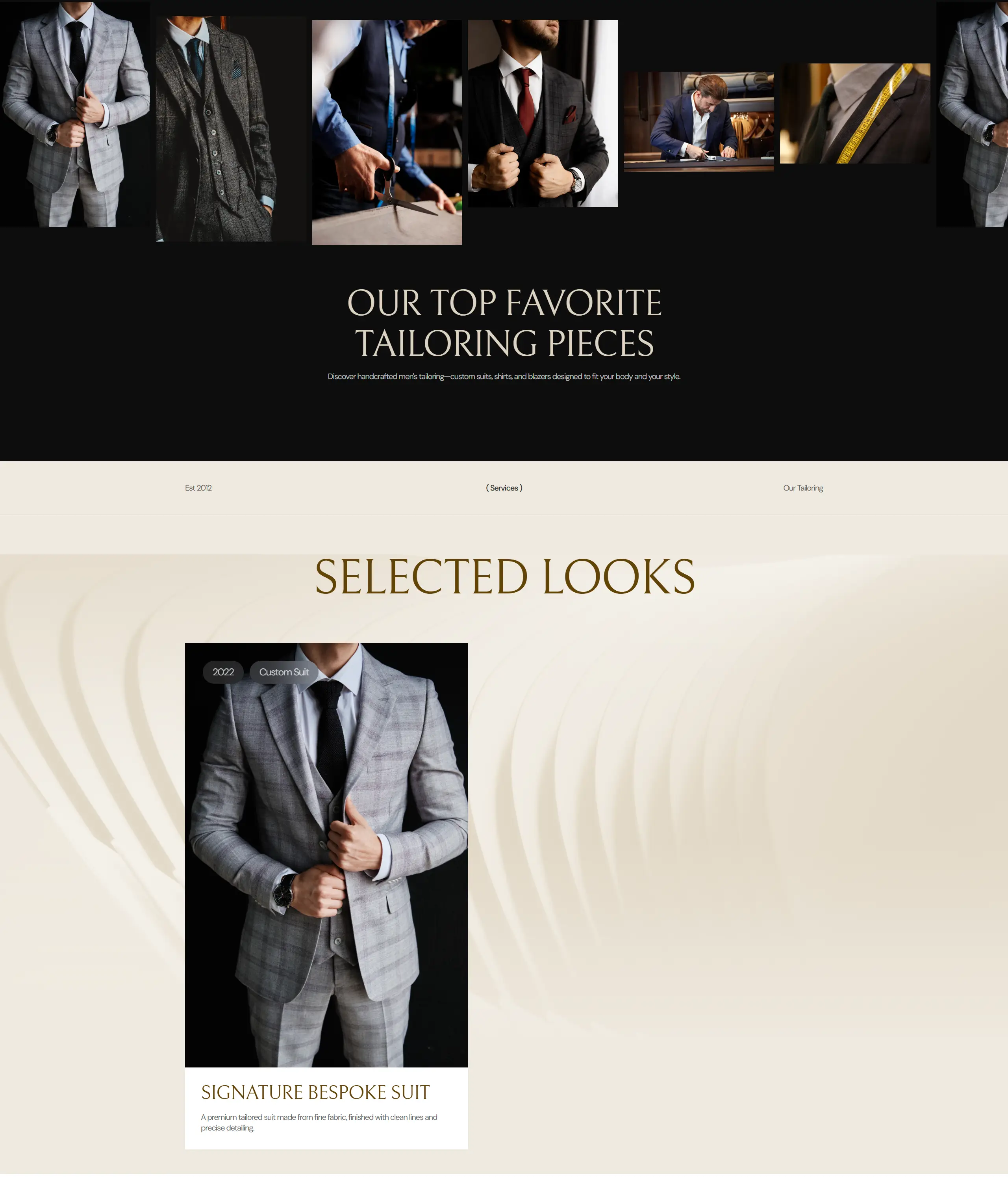 Application Mock-ups
