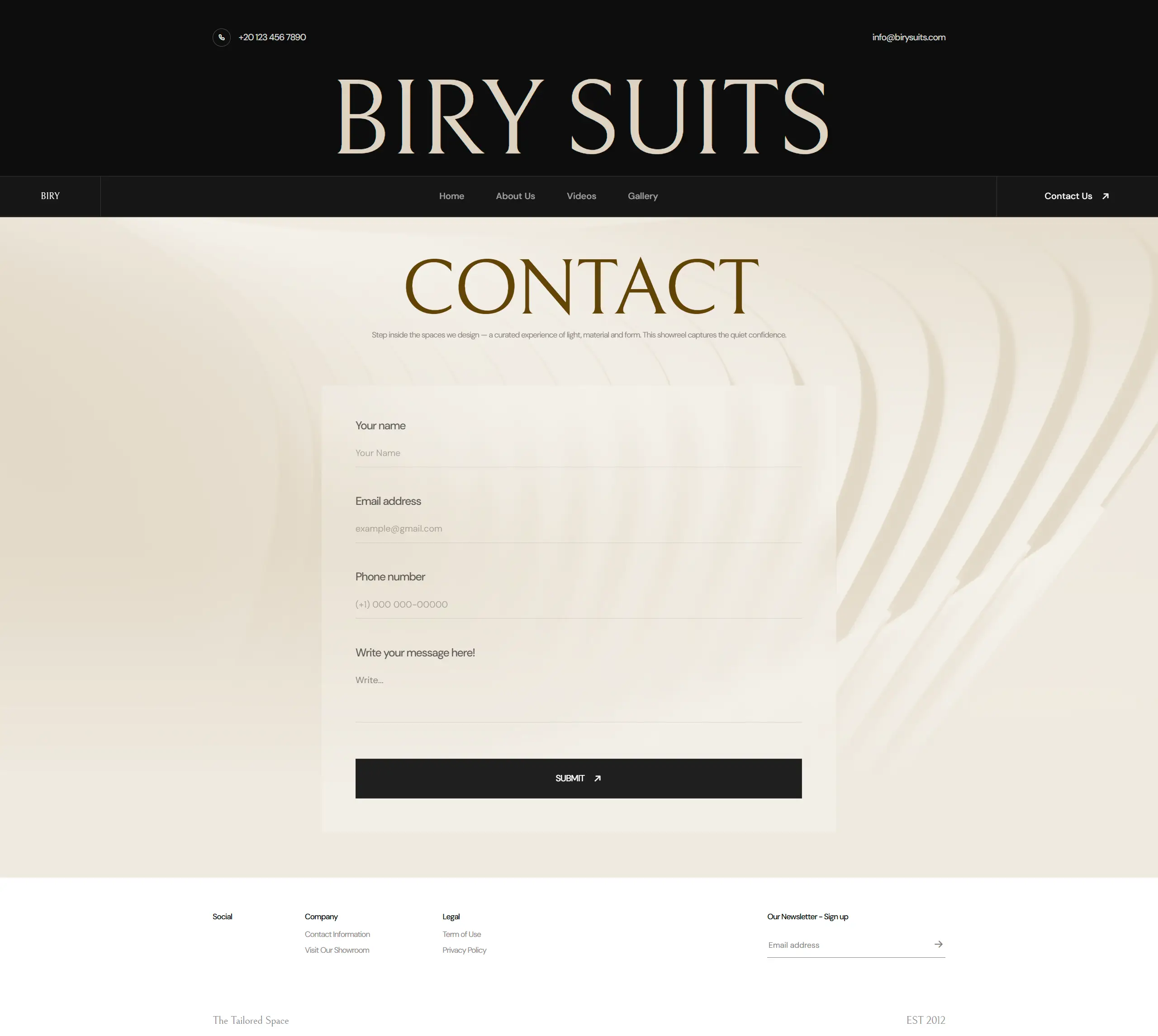 Contact &amp; Booking
