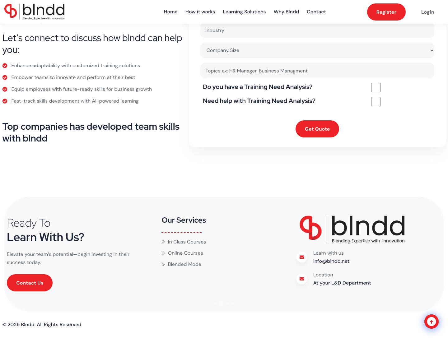 Blndd Closing Banner