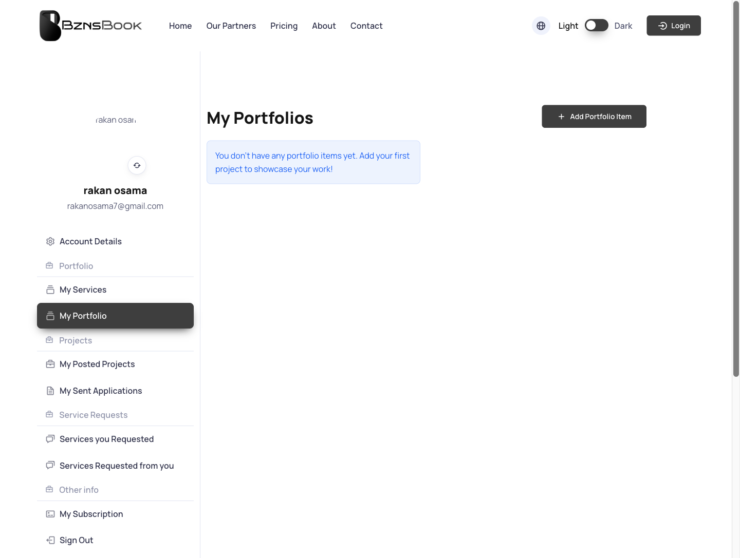Profile Portfolio