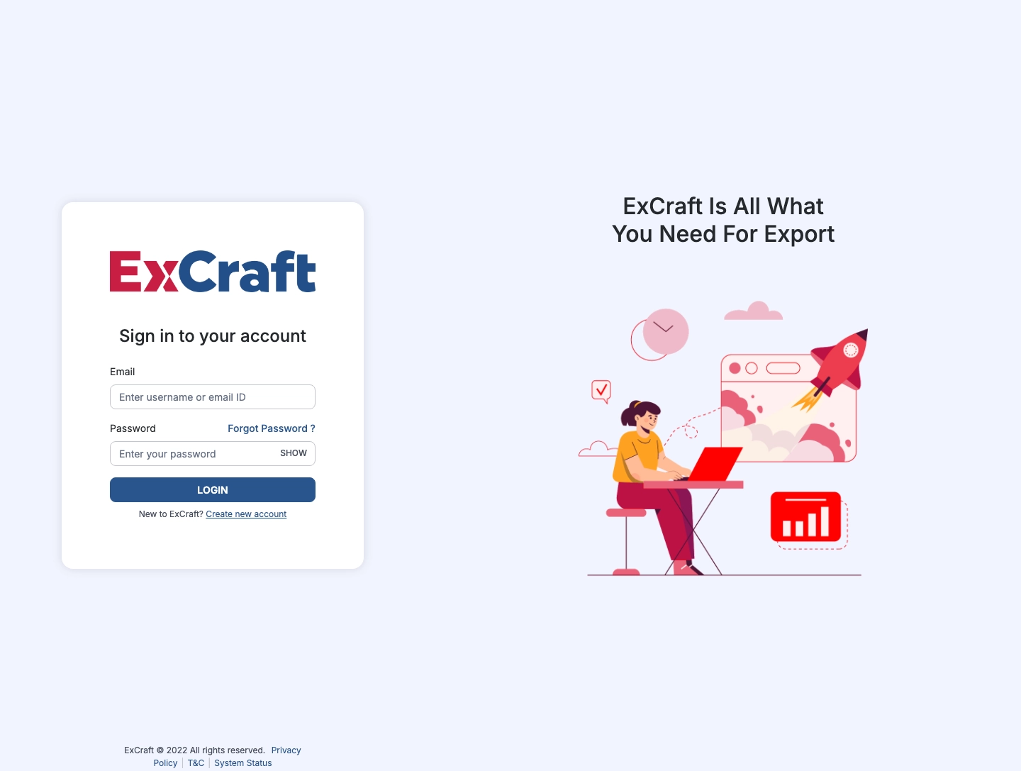 Login &amp; Auth