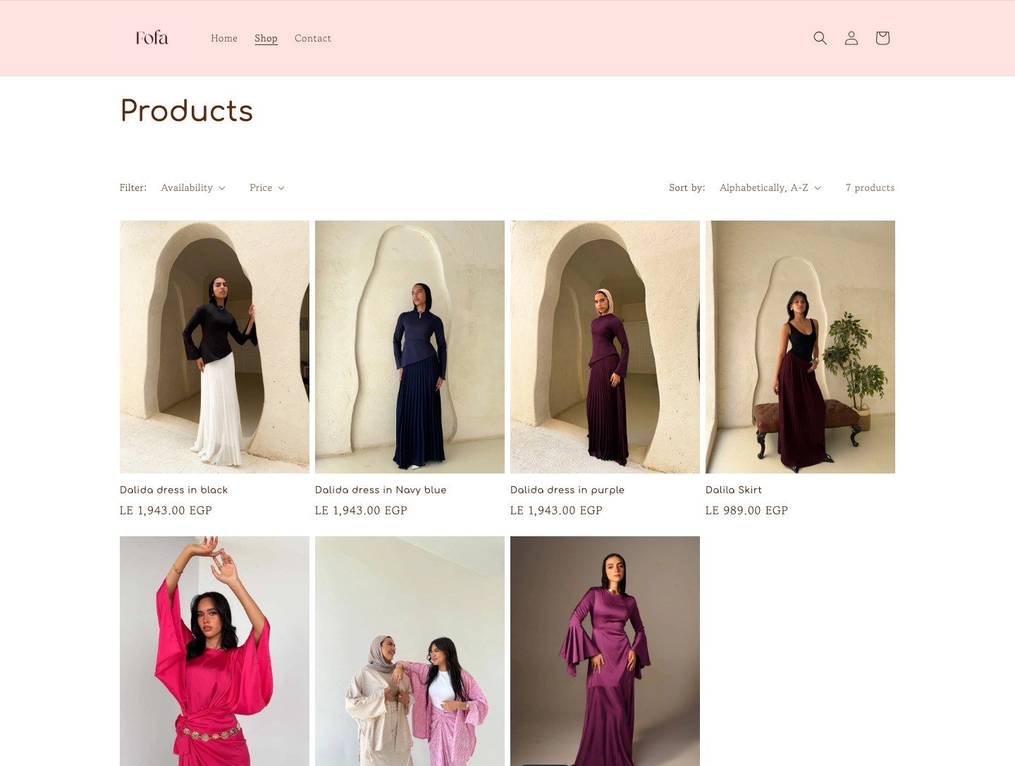 Fofa Store storefront