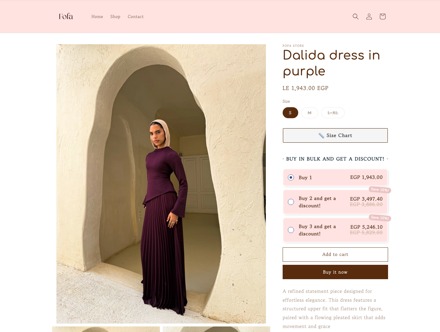 Dalida Dress / Black