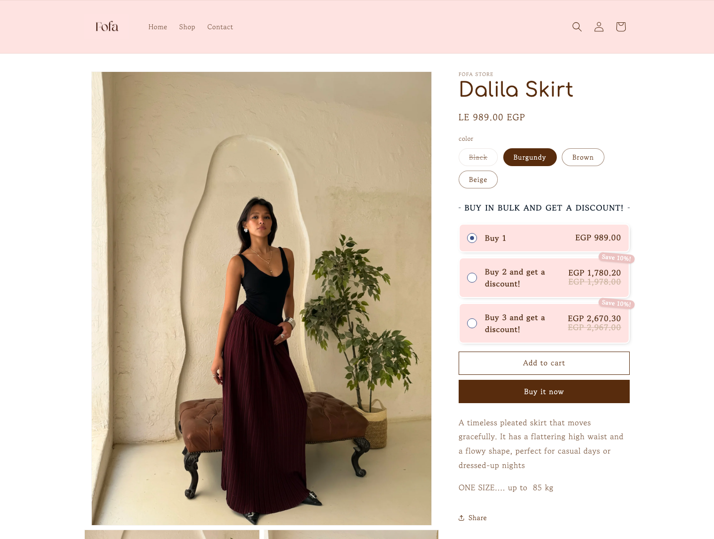Dalila Skirt