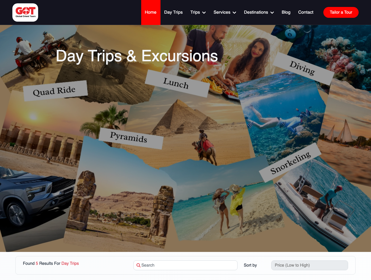 Global Orient day trips