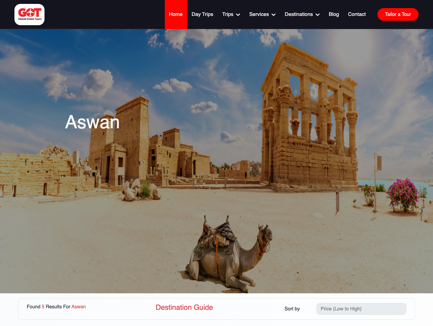 Destination / Aswan