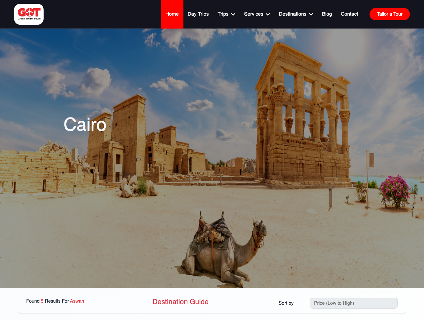 Destination / Cairo