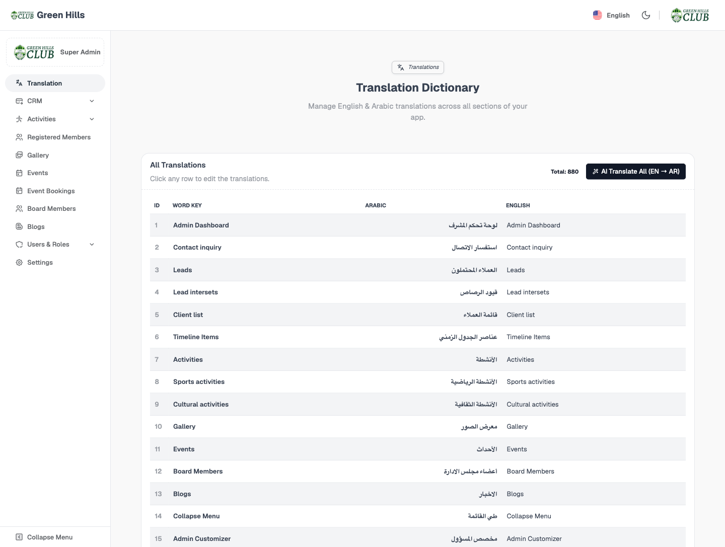 Translation Module