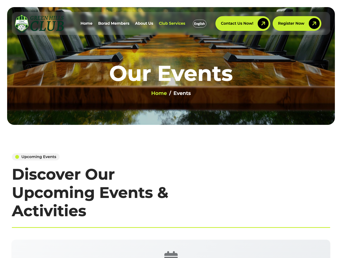 Event Booking Flow