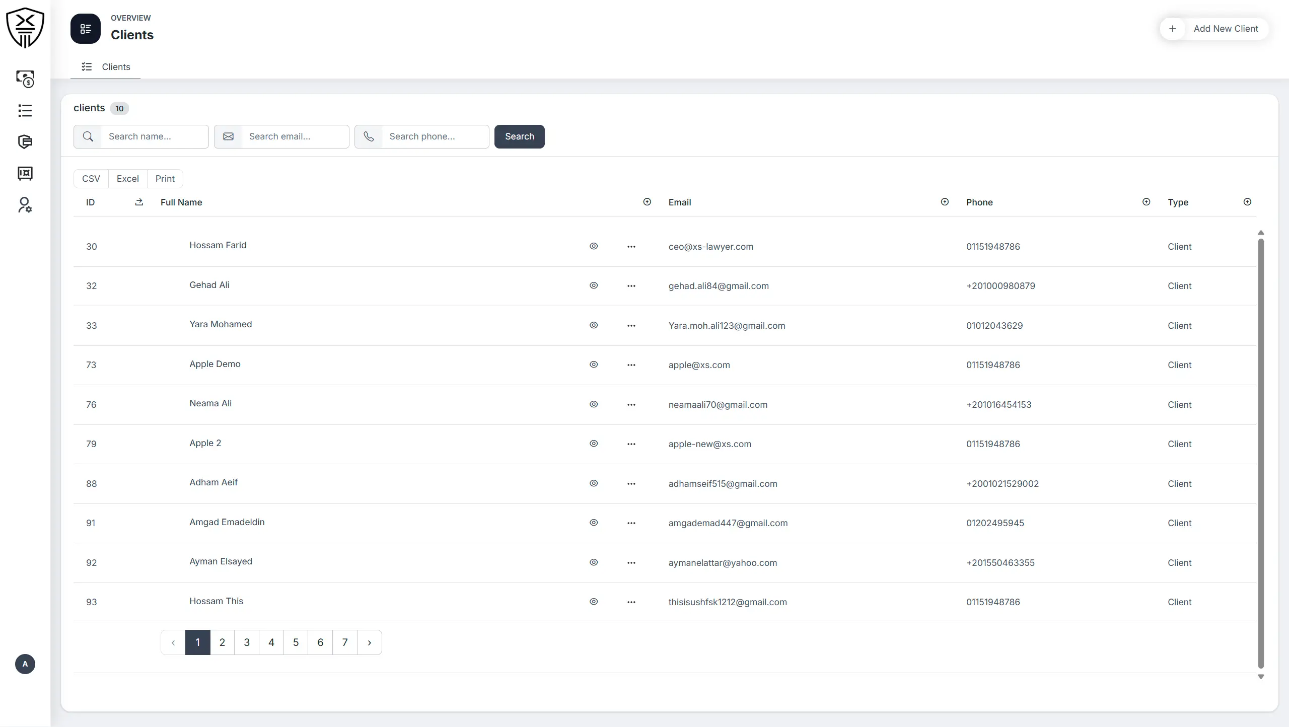 Users Management